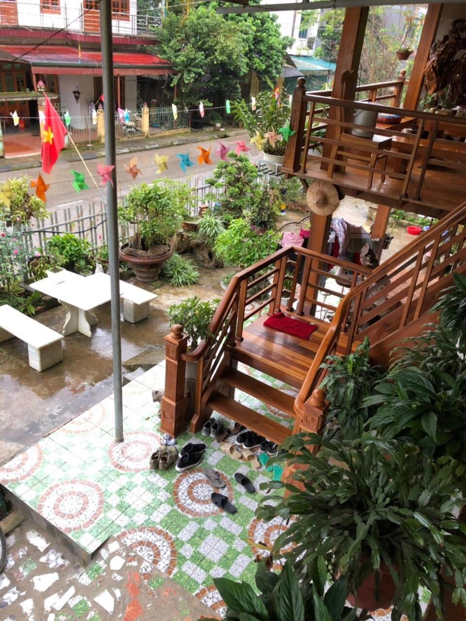 Mu Cang Homestay Lao San Chay Bagian luar foto