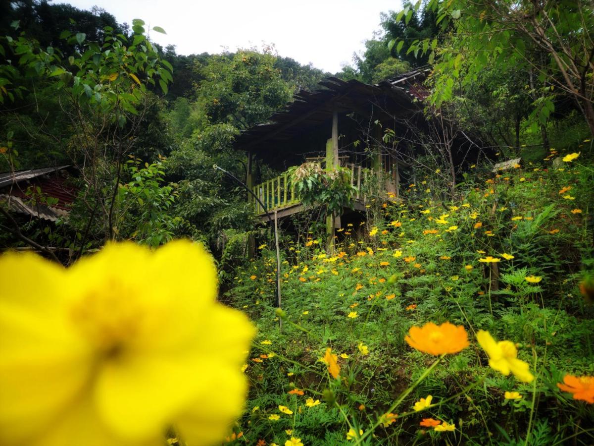 Mu Cang Homestay Lao San Chay Bagian luar foto