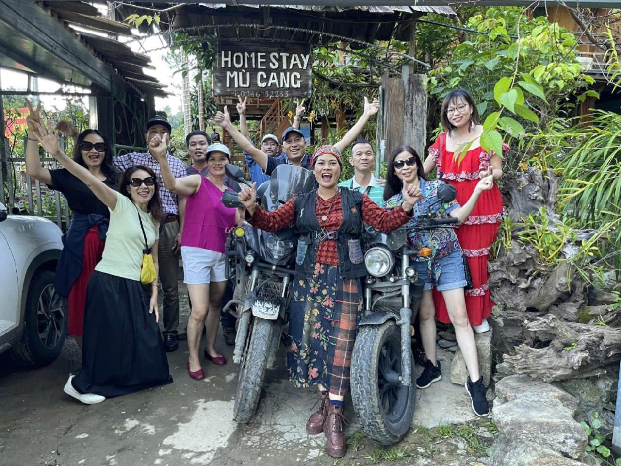 Mu Cang Homestay Lao San Chay Bagian luar foto