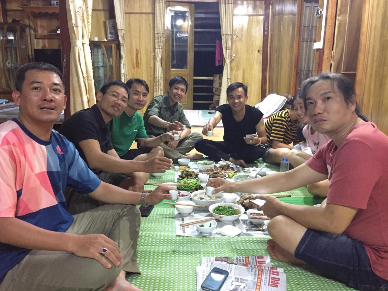 Mu Cang Homestay Lao San Chay Bagian luar foto