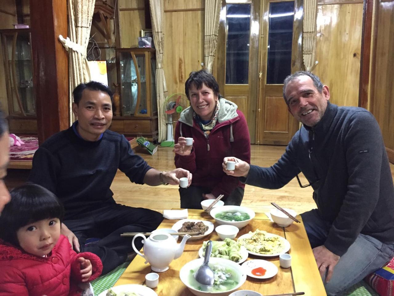 Mu Cang Homestay Lao San Chay Bagian luar foto